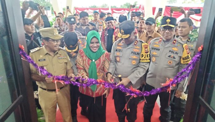 Gedung Baru Mako Polres Pulau Taliabu Diresmikan, Ini Pesan Kapolda Malut