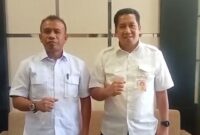 Mislan Syarif dan Rektor UHO