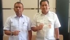 Mislan Syarif dan Rektor UHO