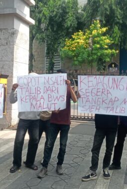 GEMMU Jabodetabek Demo Kejagung dan Kementerian PU, Soroti Dugaan Penyimpangan Proyek Bendungan Irigasi Rp34 Miliar di Morotai