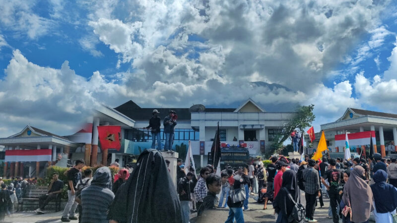 Saat Aksi Berlangsung