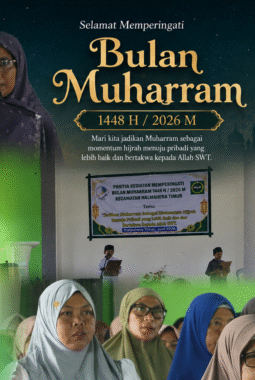 Salimah dan BKMT Haltim Bentuk Panitia Bersama Ansyithah Muharram di Tutuling Jaya, Usung Tema “Hijrah untuk Negeri”