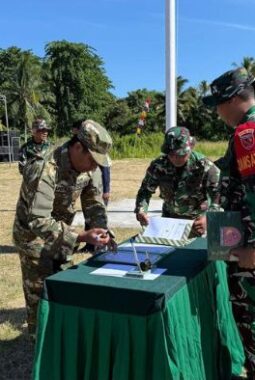 Bupati Ubaid Yakub Buka TMMD ke-129 di Haltim, Tegaskan Sinergi TNI dan Pemda Bangun Desa