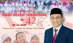 Peringati Hari Anak Nasional 2026, Kadis P2KBP3A Haltim Ajak Wujudkan Generasi Cerdas dan Terlindungi