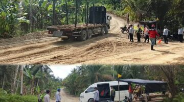 Dishub Haltim Tegaskan Jalan Umum Bukan Jalur Bebas Kendaraan Operasional Perusahaan