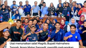 Usai Salat Magrib, Bupati Ikram Sambangi Damkar: Disiplin, Etika, dan Pengabdian Jadi Pesan Utama