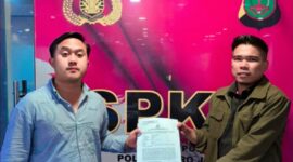 Mursid Ar Rahman saat melapor ke Polda Metro Jaya. (Photo: Ist)