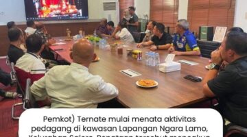 Pemkot Ternate Bakal Terapkan Retribusi Dan Penataan Pedagang Ngaralamo
