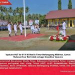 Upacara HUT ke-81 RI di Wasile Timur Berlangsung Khidmat, Camat Malawat Soar Bertindak sebagai Inspektur Upacara received_1368500954806349