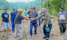 Bupati Ikram Sangadji Tinjau Pembangunan Jalan Menuju TPU, Pastikan Pekerjaan Sesuai Target