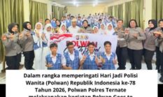 Goes to School Edukasi Pelajar Dalam Rangka Peringati Hari Jadi Polwan ke-78, Polwan
