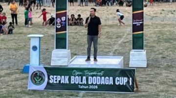 Dari Dodaga Cup I Menuju Prestasi, Ketua KONI Haltim Dorong Talenta Muda dan Gaungkan Sportivitas