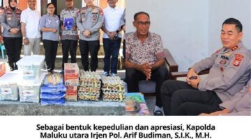 Kapolda Malut Temui Esau Sidemo, Nelayan yang Hilang 26 Hari di Samudra Pasifik