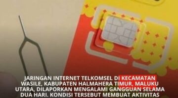 Dua Hari Jaringan Internet Telkomsel di Wasile Lumpuh, Warga Beralih ke Indosat