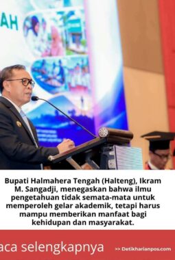 Bupati Ikram Tekankan Pengabdian Tenaga Kesehatan dalam Orasi Ilmiah Wisuda Universitas Tamalatea