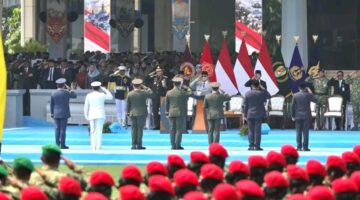 HUT ke-81 TNI, Prabowo Tegaskan Prajurit Harus Selalu Bersama Rakyat